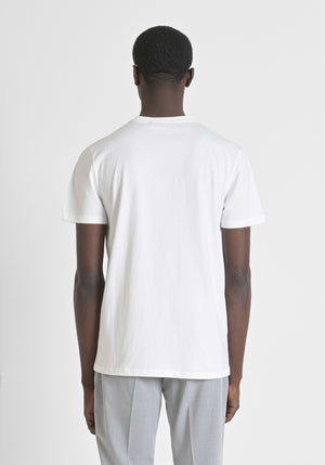 T-SHIRT REGULAR FIT 100% ALGODON CON ESTAMPADO DE TIGRE