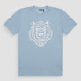 T-SHIRT REGULAR FIT 100% ALGODON CON ESTAMPADO DE TIGRE