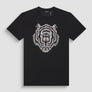 T-SHIRT REGULAR FIT 100% ALGODON CON ESTAMPADO DE TIGRE