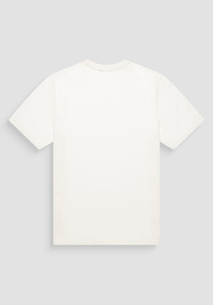 T-SHIRT RELAJADA DE ALGODÓN JERSEY CON LOGOTIPO BORDADO