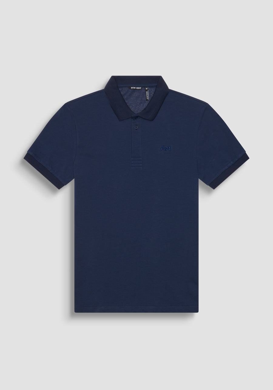 POLO REGULAR FIT DE ALGODÓN JERSEY CON LOGOTIPO BORDADO