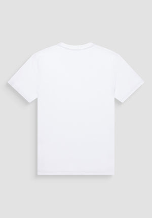 T-SHIRT  RELAXED DE PUNTO DE ALGODÓN CON LOGOTIPO EN RELIEVE TONO SOBRE TONO