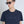 T-SHIRT REGULAR FIT DE PUNTO DE ALGODÓN 100 % CON CUELLO ACANALADO Y MONOGRAMA A JUEGO