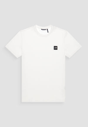 T-SHIRT REGULAR FIT DE PUNTO DE ALGODÓN PURO DE COLOR LISO