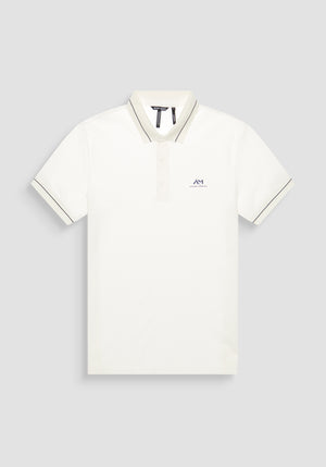 POLO REGULAR FIT DE PUNTO DE ALGODÓN CON PARCHE CON EL LOGOTIPO EN CONTRASTE