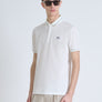 POLO REGULAR FIT DE PUNTO DE ALGODÓN CON PARCHE CON EL LOGOTIPO EN CONTRASTE