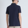 POLO REGULAR FIT DE PUNTO DE ALGODÓN CON PARCHE CON EL LOGOTIPO EN CONTRASTE