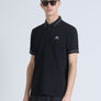 POLO REGULAR FIT DE PUNTO DE ALGODÓN CON PARCHE CON EL LOGOTIPO EN CONTRASTE