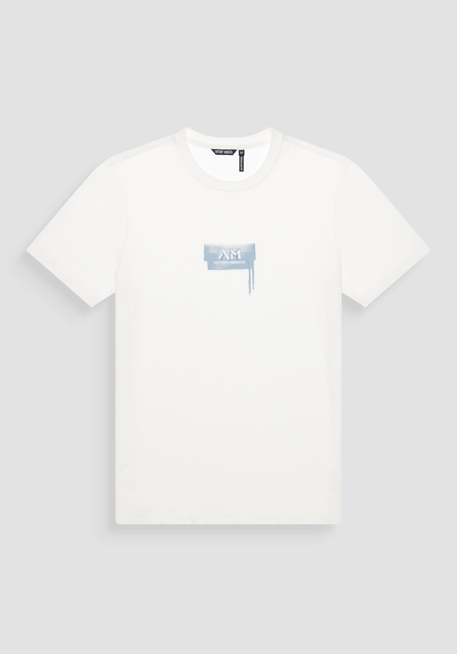 T-SHIRT REGULAR FIT DE PUNTO DE ALGODÓN CON LOGOTIPO
