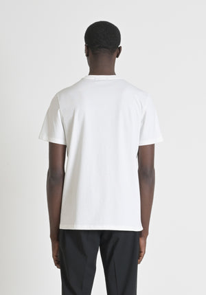 T-SHIRT REGULAR FIT DE PUNTO DE ALGODÓN CON LOGOTIPO