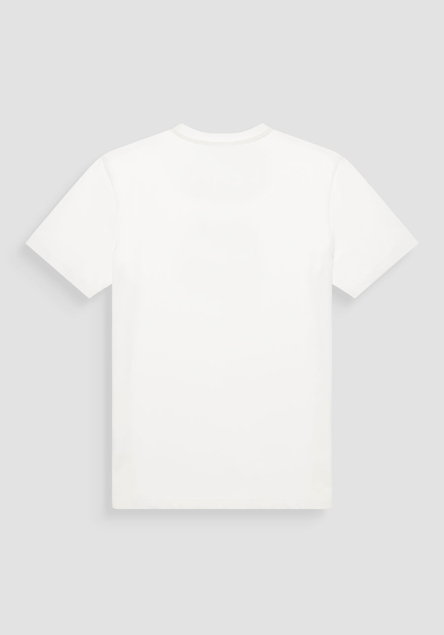 T-SHIRT REGULAR FIT DE PUNTO DE ALGODÓN CON LOGOTIPO