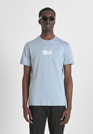 T-SHIRT REGULAR FIT DE PUNTO DE ALGODÓN CON LOGOTIPO
