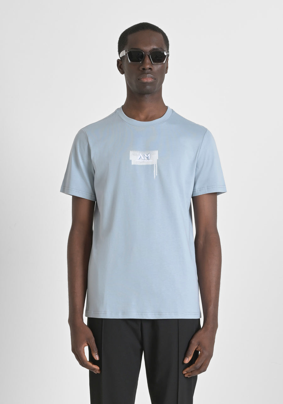 T-SHIRT REGULAR FIT DE PUNTO DE ALGODÓN CON LOGOTIPO