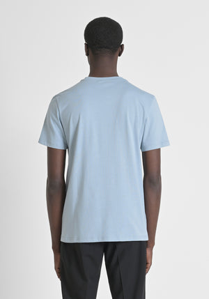 T-SHIRT REGULAR FIT DE PUNTO DE ALGODÓN CON LOGOTIPO