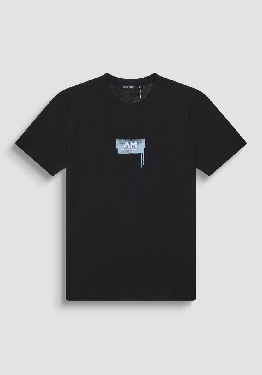 T-SHIRT REGULAR FIT DE PUNTO DE ALGODÓN CON LOGOTIPO
