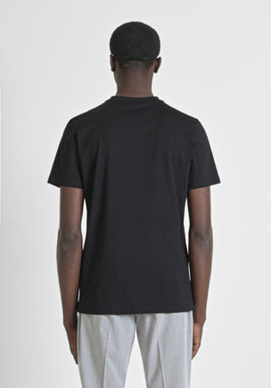 T-SHIRT REGULAR FIT DE PUNTO DE ALGODÓN CON LOGOTIPO