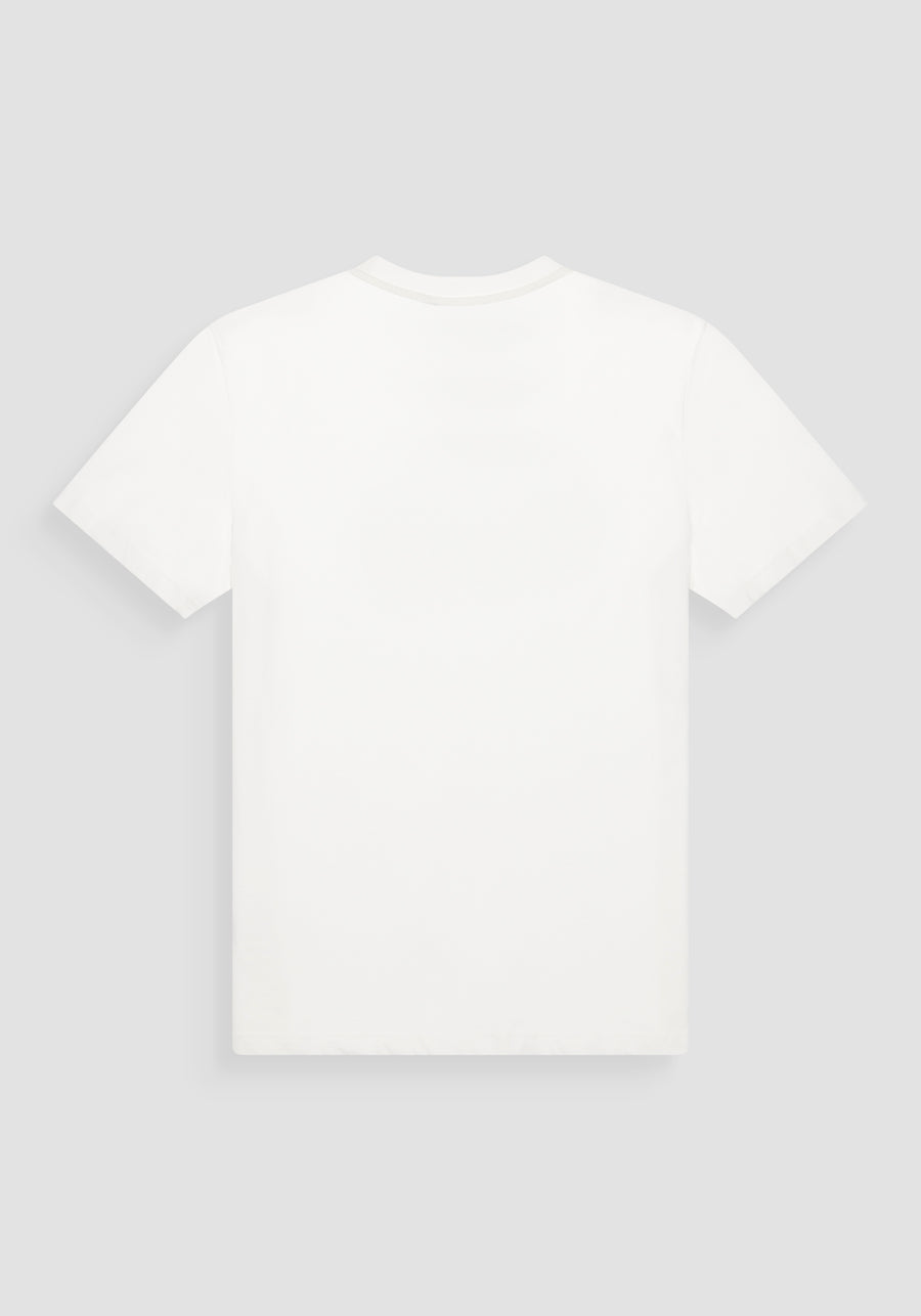 T-SHIRT REGULAR FIT DE JERSEY DE ALGODÓN CON LOGO ESTAMPADO