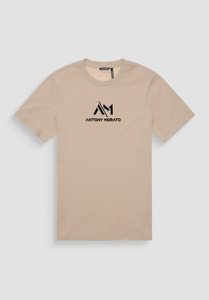 T-SHIRT REGULAR FIT DE JERSEY DE ALGODÓN CON LOGO ESTAMPADO