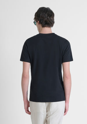T-SHIRT REGULAR FIT DE JERSEY DE ALGODÓN CON LOGO ESTAMPADO