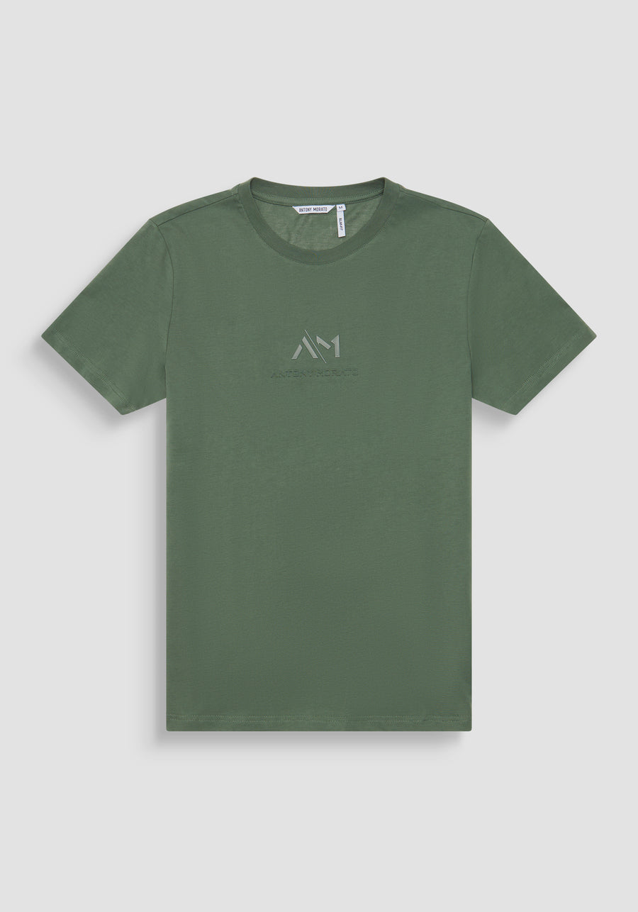 T-SHIRT REGULAR FIT DE ALGODÓN CON LOGOTIPO ESTAMPADO.