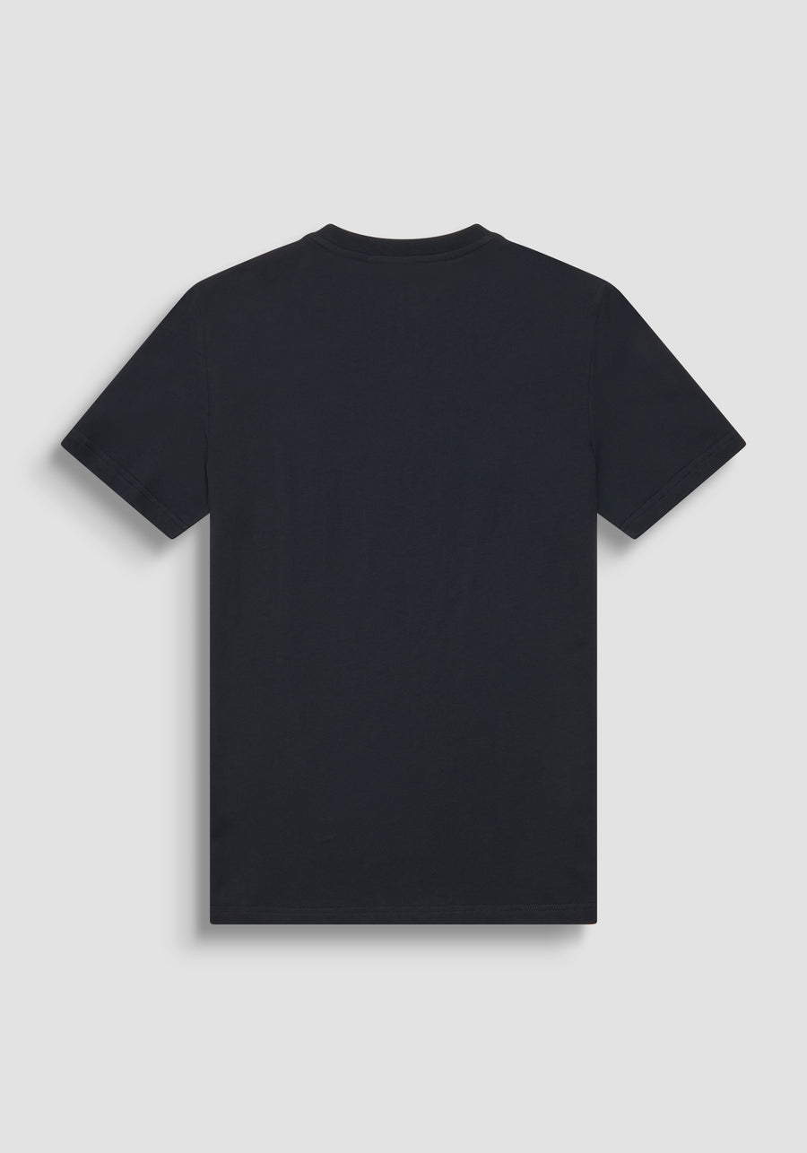 T-SHIRT REGULAR FIT DE ALGODÓN CON LOGOTIPO ESTAMPADO