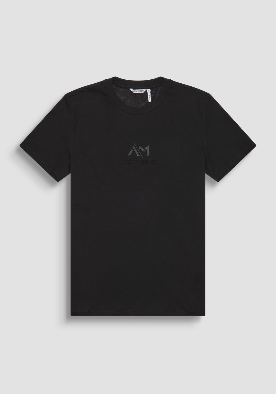 T-SHIRT REGULAR FIT DE ALGODÓN CON LOGOTIPO ESTAMPADO