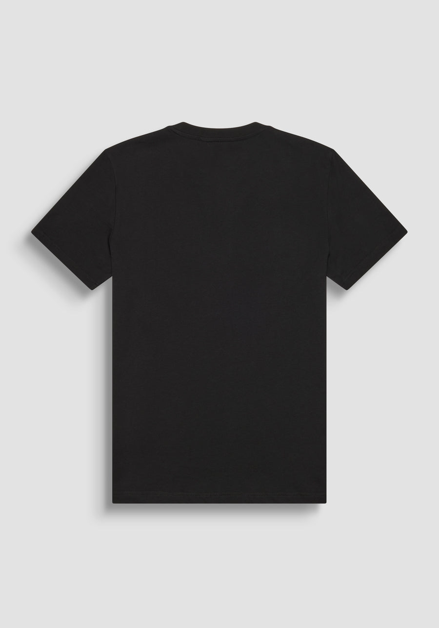 T-SHIRT REGULAR FIT DE ALGODÓN CON LOGOTIPO ESTAMPADO
