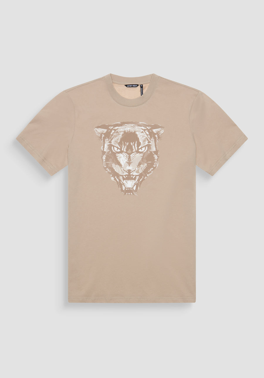 T-SHIRT REGULAR FIT DE ALGODÓN JERSEY CON ESTAMPADO
