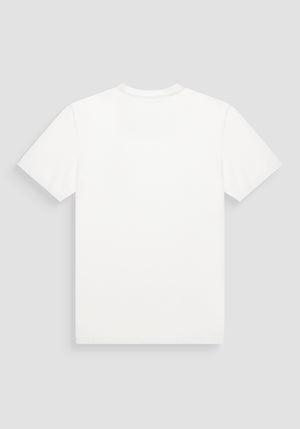 T-SHIRT REGULAR FIT DE PUNTO DE ALGODÓN CON ESTAMPADO DE TIGRE EN RELIEVE