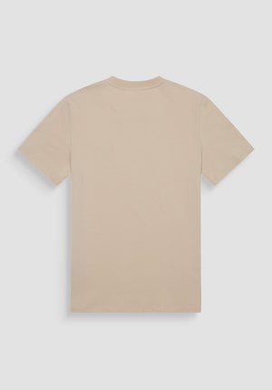 T-SHIRT REGULAR FIT DE PUNTO DE ALGODÓN CON ESTAMPADO DE TIGRE EN RELIEVE