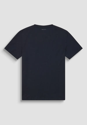 T-SHIRT REGULAR FIT DE PUNTO DE ALGODÓN CON ESTAMPADO DE TIGRE EN RELIEVE