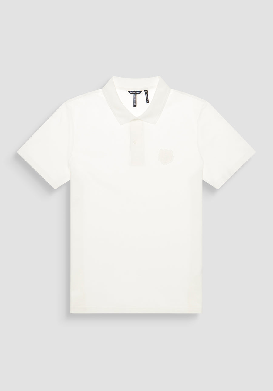 POLO REGULAR FIT DE ALGODÓN CON PARCHE DE TIGRE