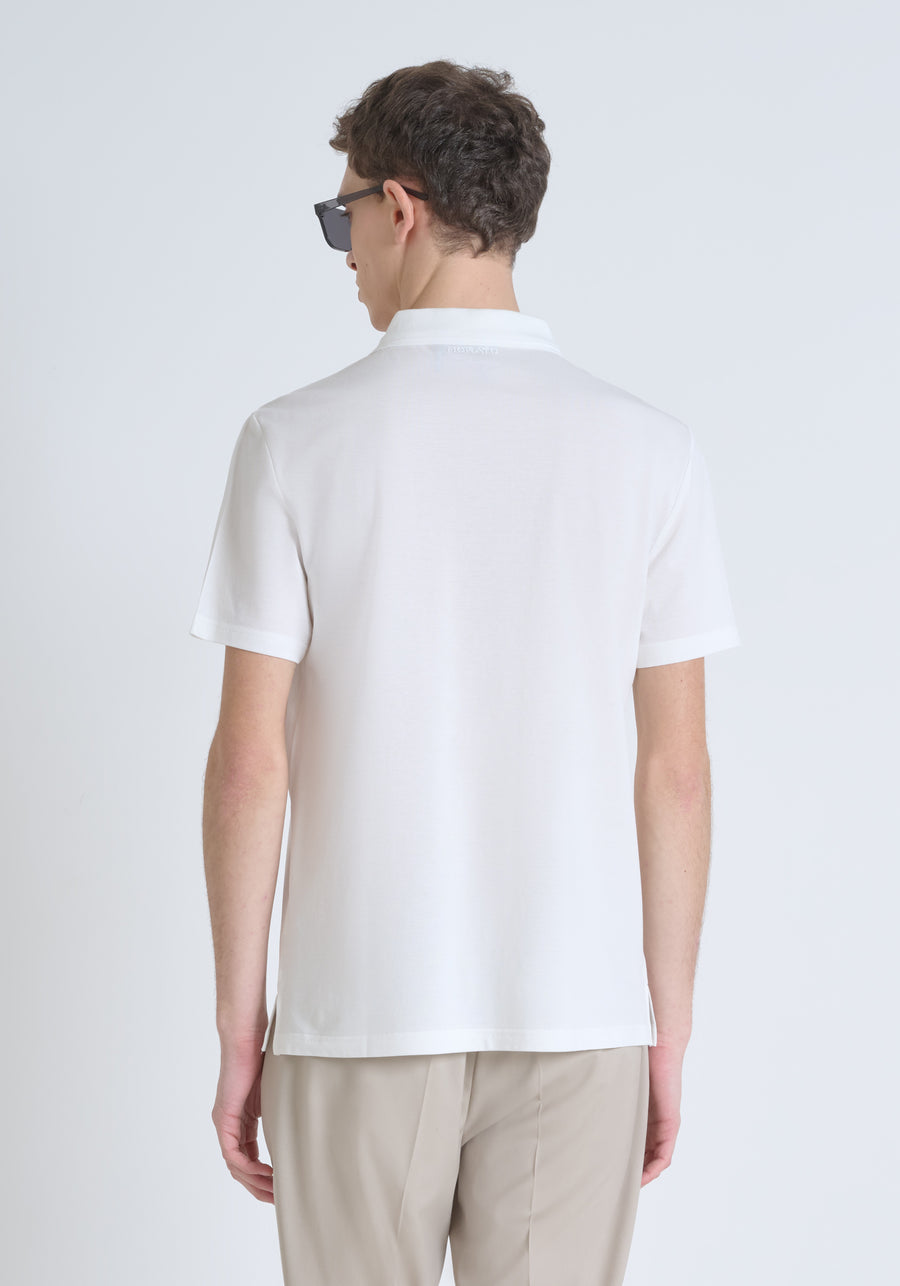 POLO REGULAR FIT DE ALGODÓN CON PARCHE DE TIGRE