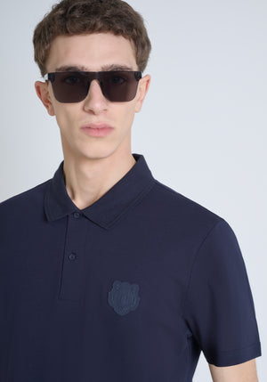 POLO REGULAR FIT DE ALGODÓN CON PARCHE DE TIGRE