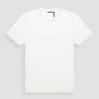 T SHIRT REGULAR FIT DE PUNTO DE ALGODÓN CON LOGOTIPO DE COLOR LISO