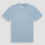 TSHIRT REGULAR FIT DE PUNTO DE ALGODÓN CON LOGOTIPO DE COLOR LISO