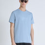 TSHIRT REGULAR FIT DE PUNTO DE ALGODÓN CON LOGOTIPO DE COLOR LISO