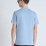 TSHIRT REGULAR FIT DE PUNTO DE ALGODÓN CON LOGOTIPO DE COLOR LISO