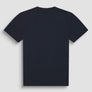 T SHIRT REGULAR FIT DE PUNTO DE ALGODÓN CON LOGOTIPO DE COLOR LISO