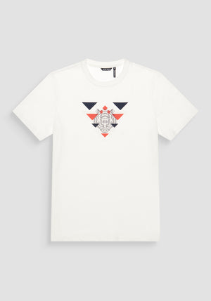 T-SHIRT REGULAR FIT DE ALGODÓN JERSEY CON LOGOTIPO DE GOMA ESTAMPADO
