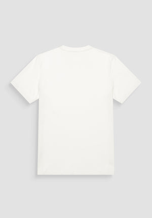T-SHIRT REGULAR FIT DE ALGODÓN JERSEY CON LOGOTIPO DE GOMA ESTAMPADO
