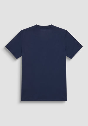 T-SHIRT REGULAR FIT DE ALGODÓN JERSEY CON LOGOTIPO DE GOMA ESTAMPADO