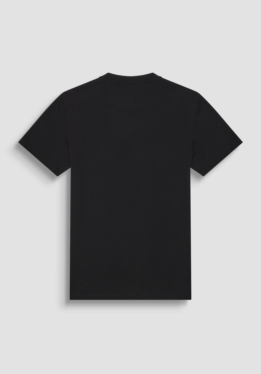 T-SHIRT REGULAR FIT DE ALGODÓN JERSEY CON LOGOTIPO DE CORCHO ESTAMPADO