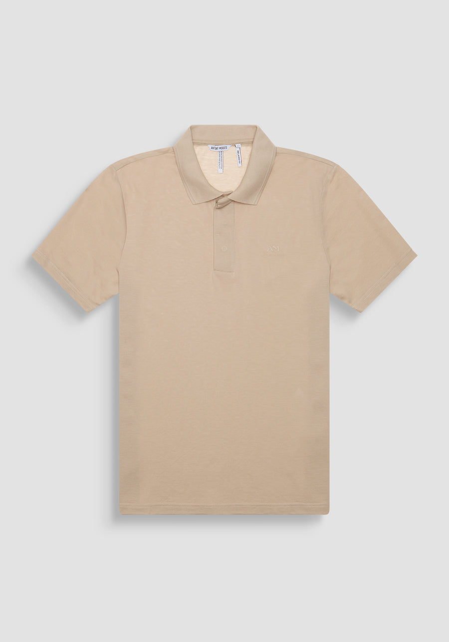 POLO RELAXED FIT DE ALGODÓN MERCERIZADO PICQUET CON LOGOTIPO