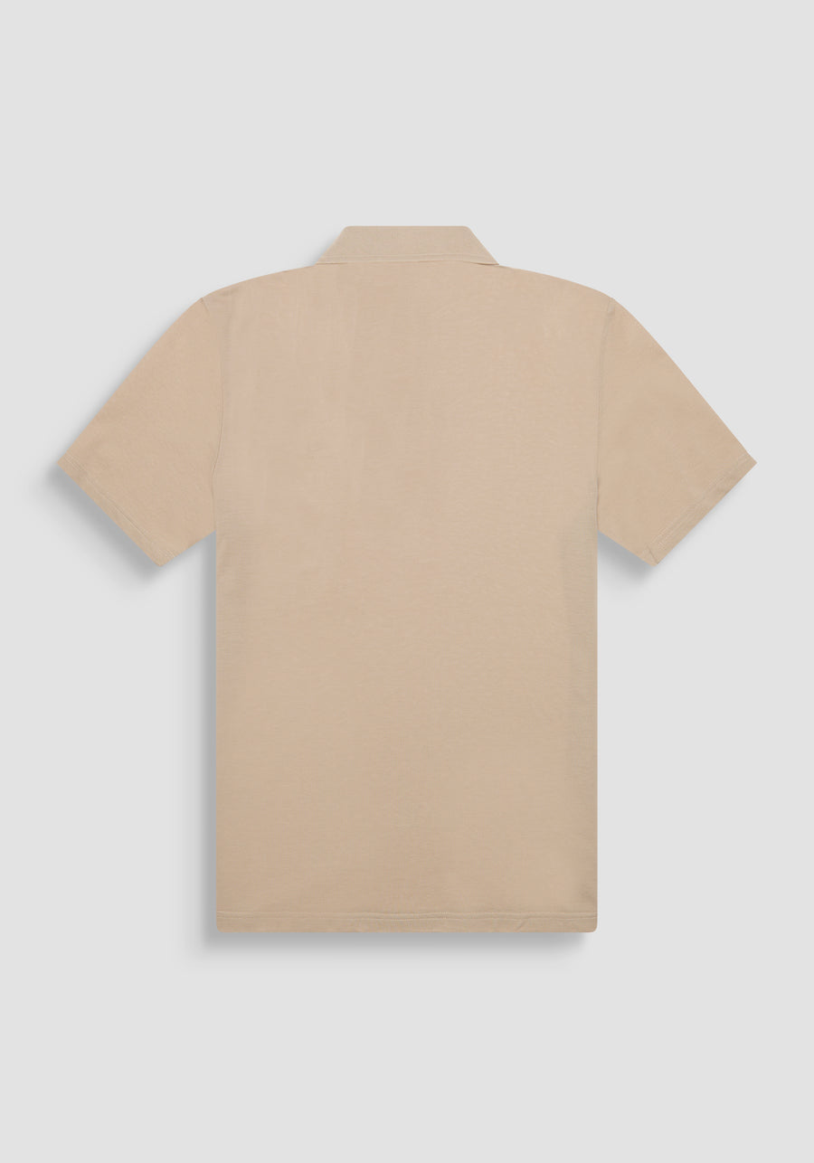 POLO RELAXED FIT DE ALGODÓN MERCERIZADO PICQUET CON LOGOTIPO
