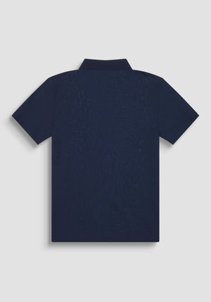POLO RELAXED FIT DE ALGODÓN MERCERIZADO PICQUET CON LOGOTIPO