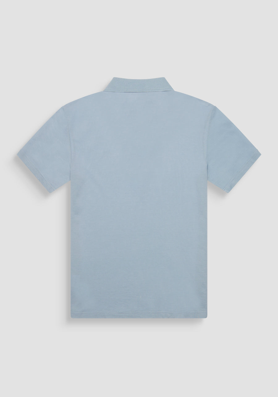 POLO RELAXED FIT DE ALGODÓN MERCERIZADO PICQUET CON LOGOTIPO