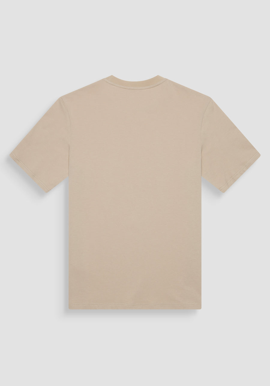 T-SHIRTRELAXED FIT DE ALGODÓN CON MONOGRAMA DEL LADO DEL CORAZÓN