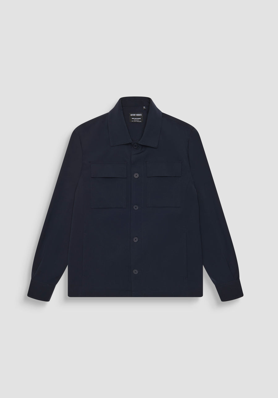 CAMISA REGULAR FIT «NAPOLI» DE MEZCLA DE VISCOSA