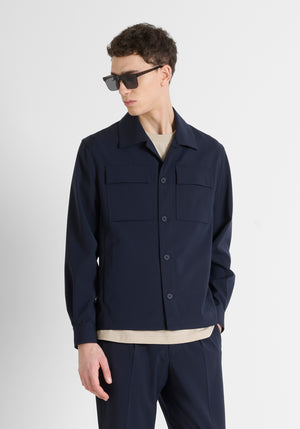CAMISA REGULAR FIT «NAPOLI» DE MEZCLA DE VISCOSA
